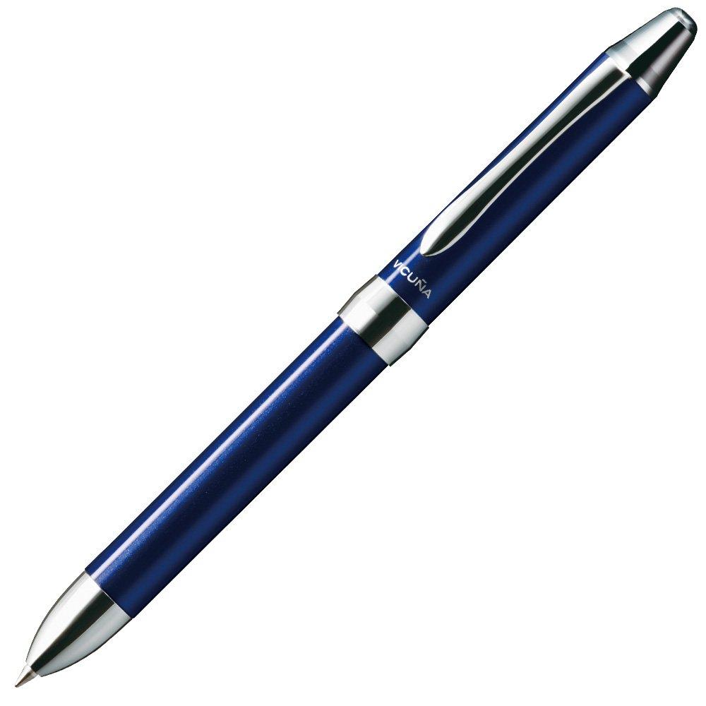 Pentel Multi Function Pen Vicuna EX, Fine Ballpoint Pen and 0.5mm Mechanical Pencil, Blue (BXW1375C)