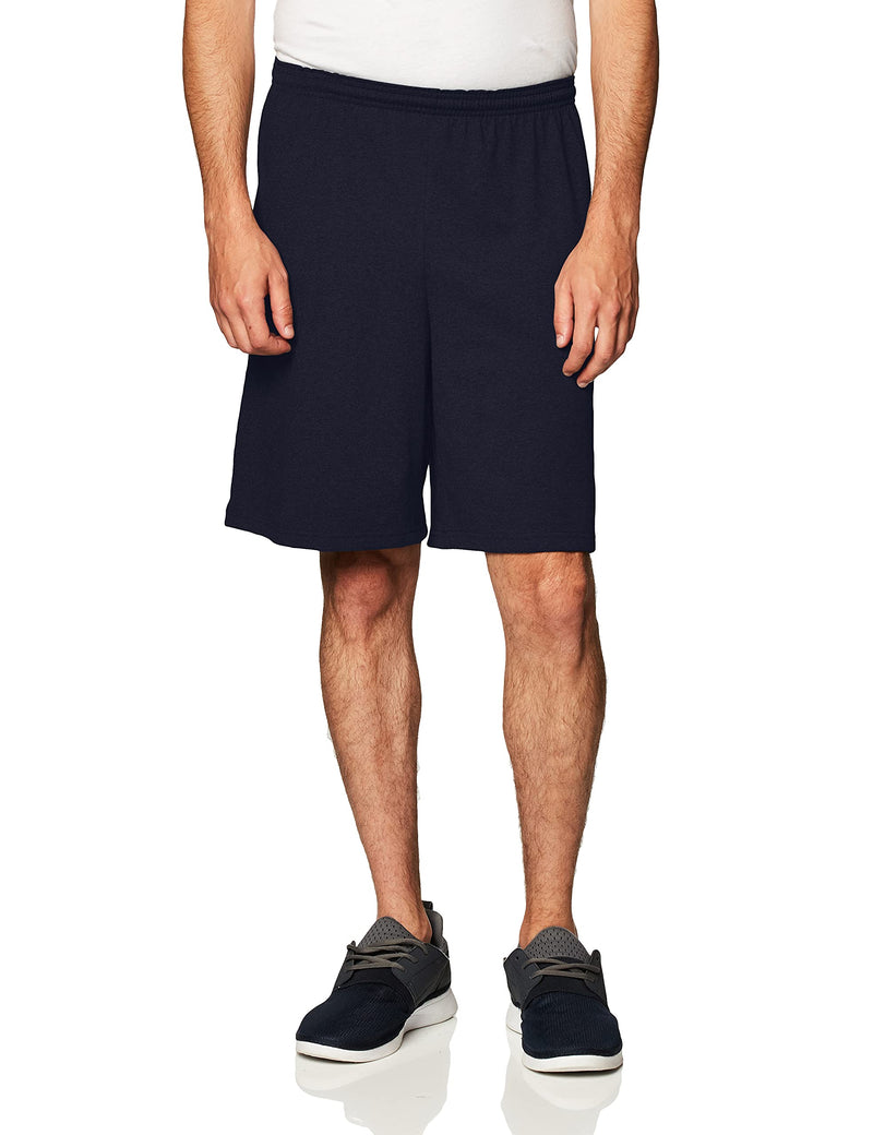 Champion Men's 9" Jersey Short with Pockets Small Navy