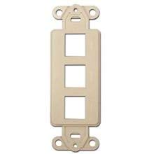 Skywalker 3 Port Keystone Decora Style Insert Strap, Ivory