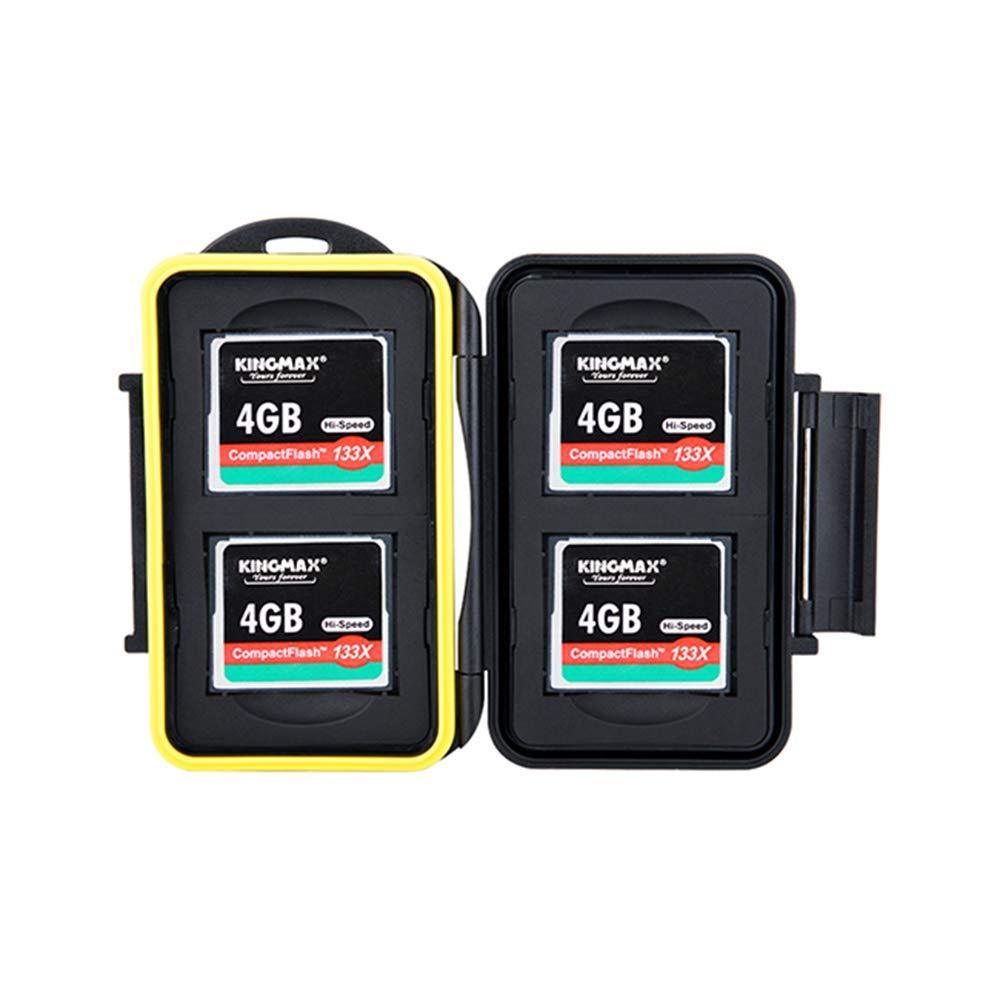 JJC MC-CF4 Rugged Water-Resistant Memory Card Case (4X CF/CompactFlash)