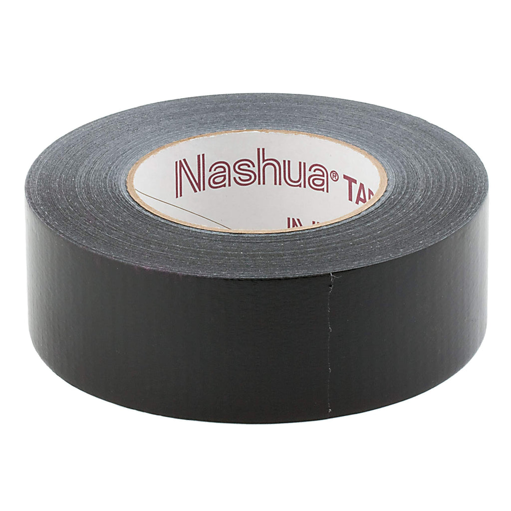 Nashua 2280 Polyethylene Coated Cloth General Purpose Duct Tape, 9 mil Thick, 55 m Length, 48 mm Width, Black