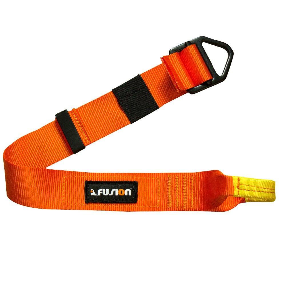 Fusion Adjustable Lanyard with D-Ring, Orange ,30 INCHES