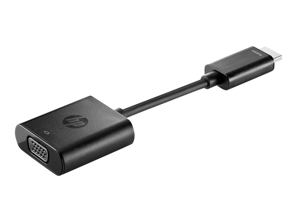 HP HDMI to VGA Adapter - HDMI/VGA for Video Device, Notebook, Ultrabook, Monitor