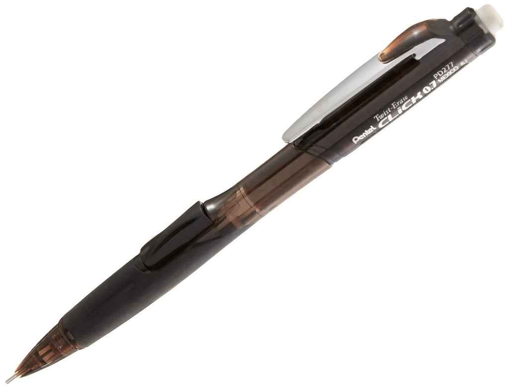 PENTEL PD277TA Twist-Erase CLICK Mechanical Pencil, 0.7 mm, Black Barrel (PENPD277TA)