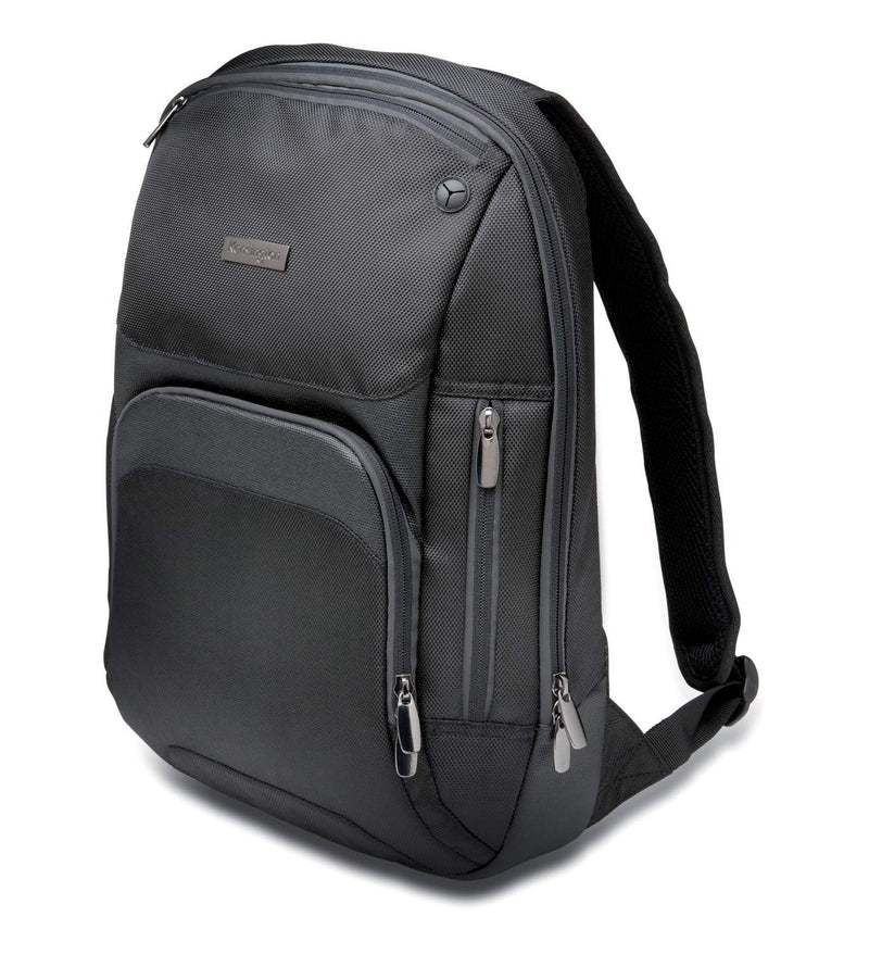 Kensington Triple Trek Slim Backpack for MacBooks, Chromebooks, Tablets & Ultrabooks up to 13-Inch-14-Inch (K62591AM), Black