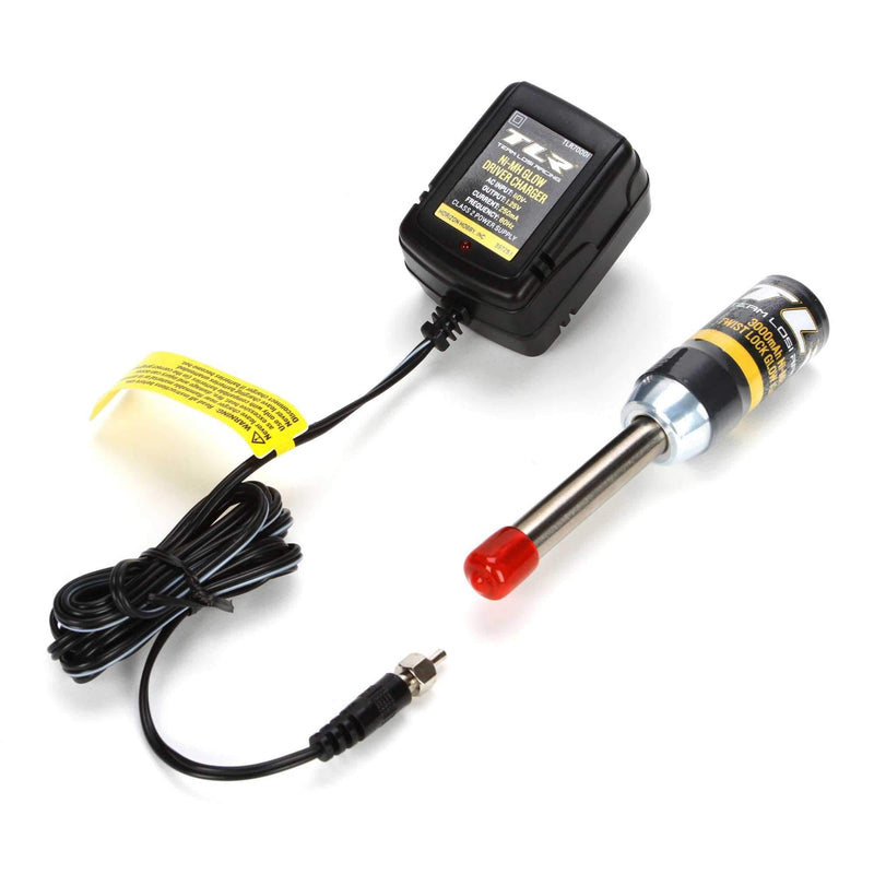 TEAM LOSI RACING Twist Lock Glow Igniter and Charger Combo, TLR70001