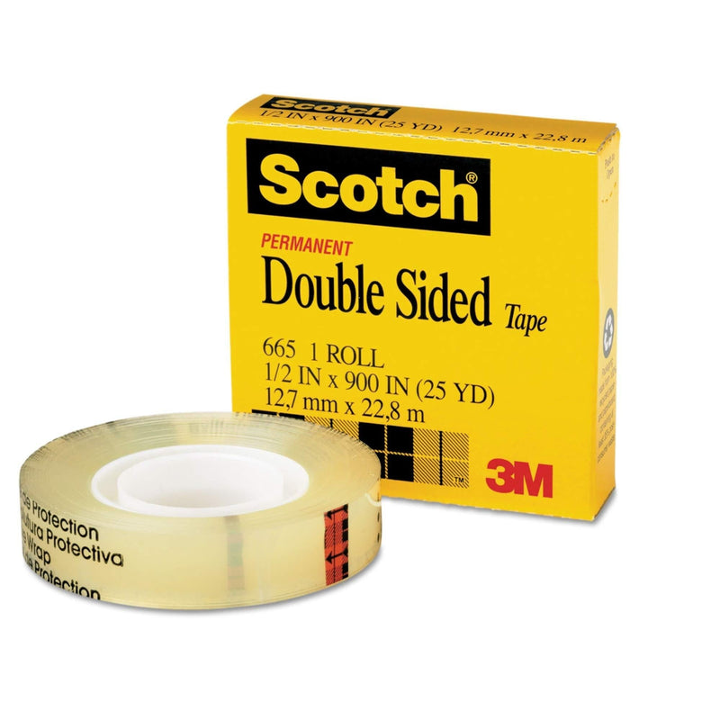 Mmm66512900Us Tape Dbl Coated 1 2X900