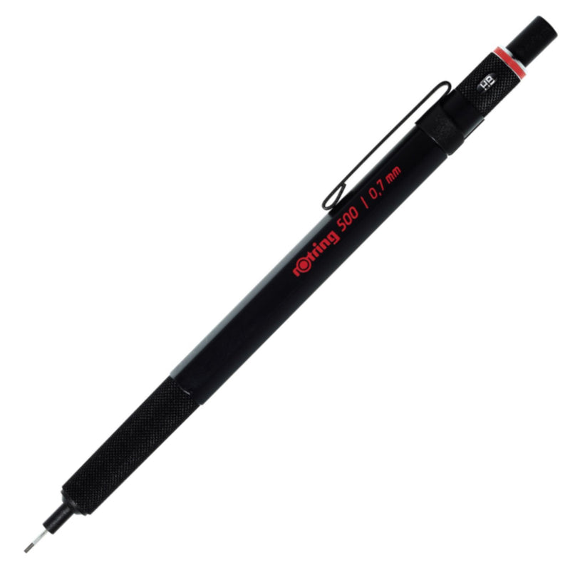 rOtring 1904727 500 0.7mm Mechanical Pencil, Black (502507N) Standard Packaging