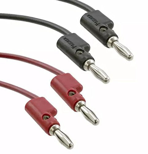 Pomona B-24-02 Banana Plug Patch Cord (Set) (Pack of 2)