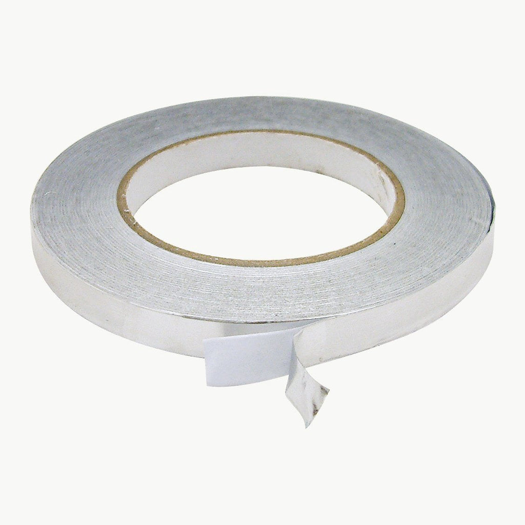 JVCC AF20 Aluminum Foil Tape [2 mil Linered]: 1/2 in. x 50 yds. (Silver) 1/2 in. x 50 yds. (12mm x 46m)