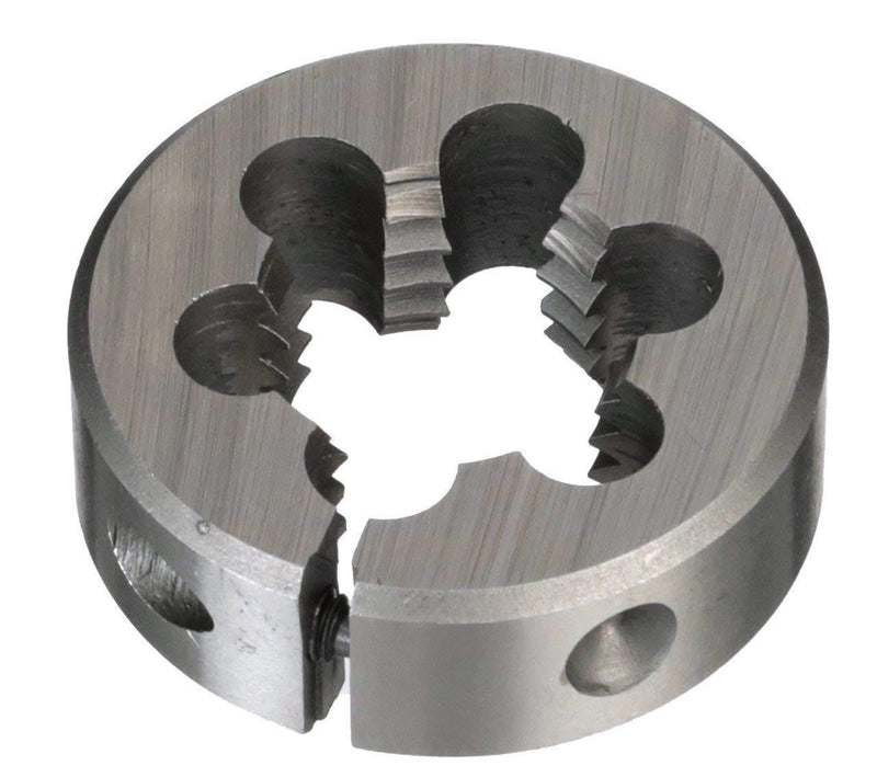 Drill America m12 X 1.5 1-1/2" OD Carbon Steel Round Die, DWT Series DWTCS112-12X1.5