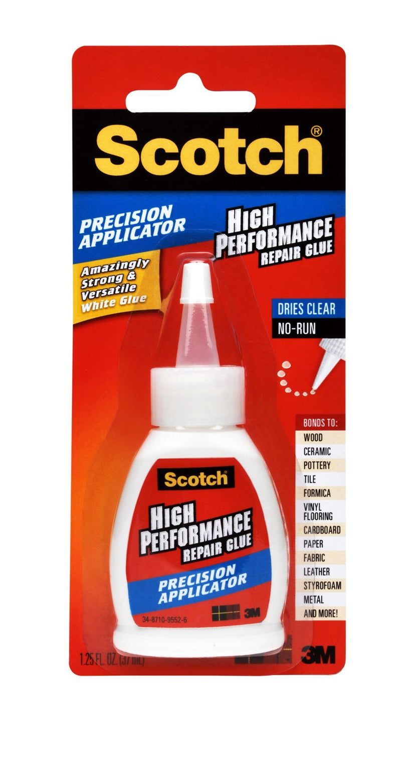 Scotch High Performance Repair Glue , 1.25 fl oz, No-Run Formula (ADH669)