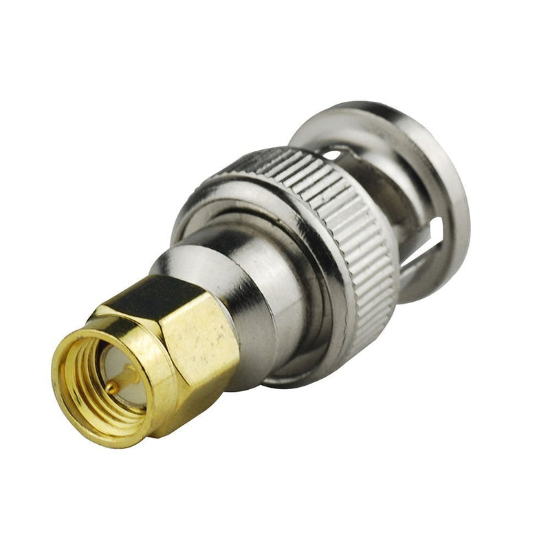 DHT Electronics 2pcs RF coaxial Coax Adapter SMA Male to BNC Male