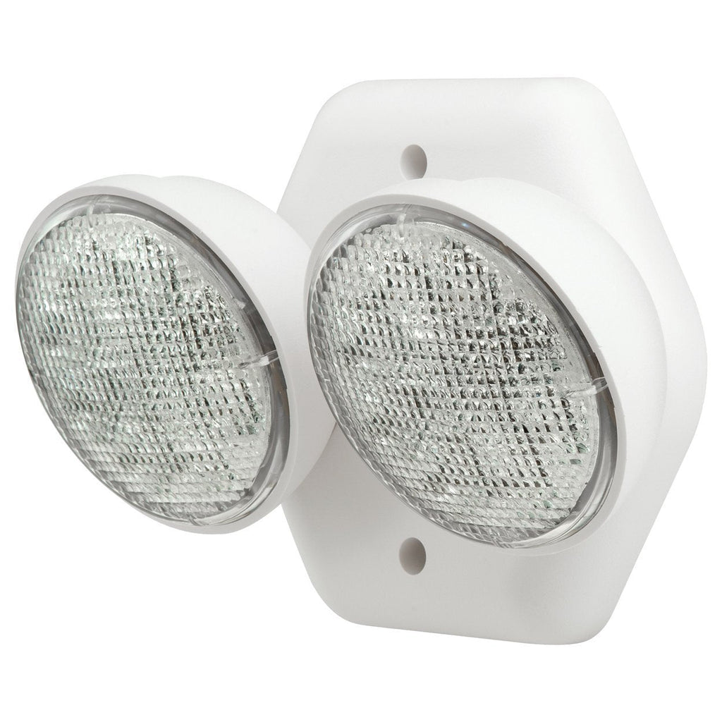 HUBBELL CIRD CIR, Indoor Remote Lighting Head, LED, Wattage: 2, Number of Lamps: 2, Type: Wall Mount, Color: White, Voltage Rating: 3 VDC, Double Double Head