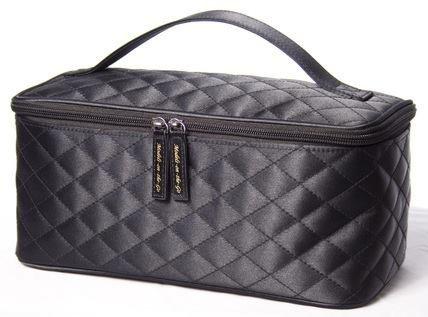 Black Cosmetic Bag by Models-on-the-Go Large Size Black