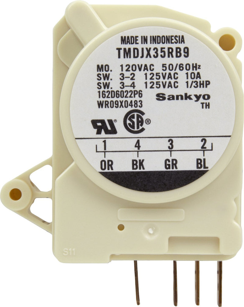 GE WR9X483 Genuine OEM Defrost Timer for GE Refrigerators