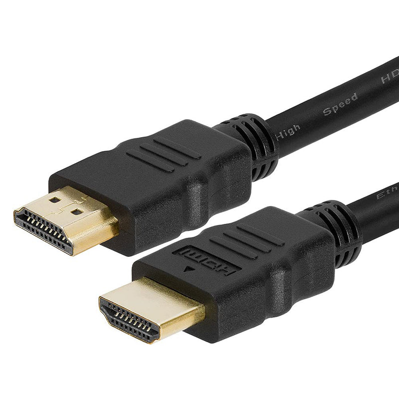 StarTech.com 8 ft High Speed HDMI Cable – Ultra HD 4k x 2k HDMI Cable – HDMI to HDMI M/M - 8ft HDMI 1.4 Cable - Audio/Video Gold-Plated (HDMM8) Black 8 ft / 2.5m