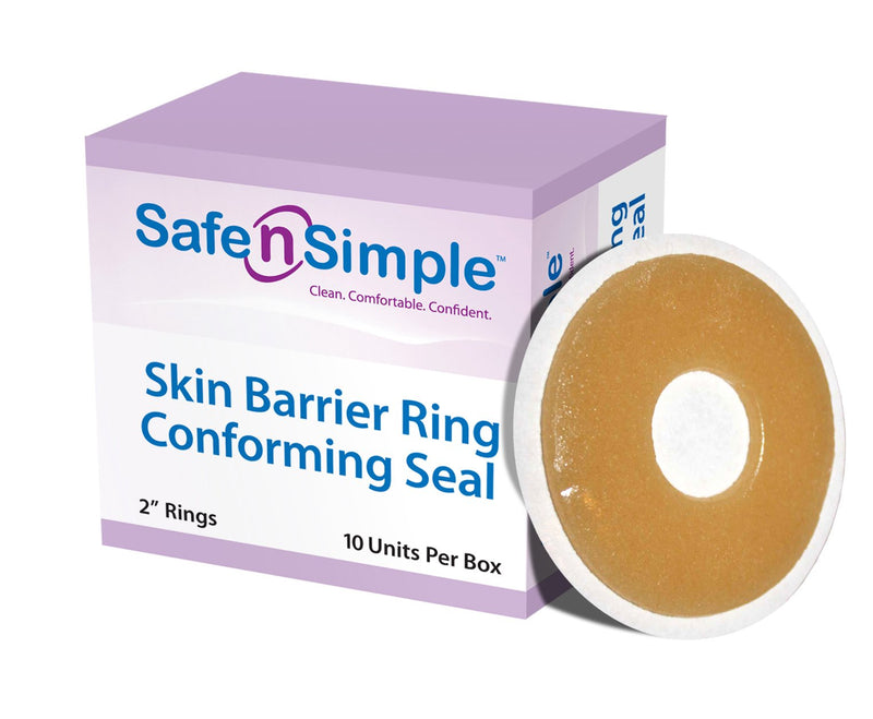Safe n' Simple Conforming Adhesive Seals, 2 Inch (Pack of 10)