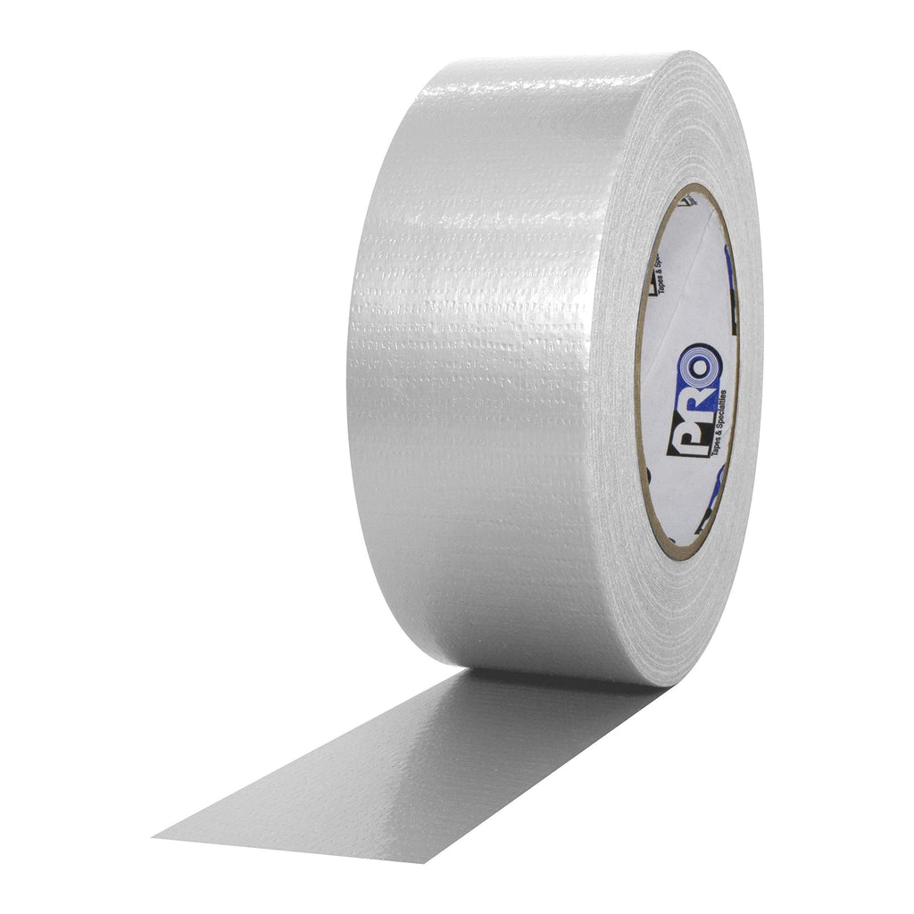 ProTapes Pro Duct 100 PE-Coated Cloth Economy Duct Tape, 60 yds Length x 2" Width, White (Pack of 1) While 2" x 60 yds