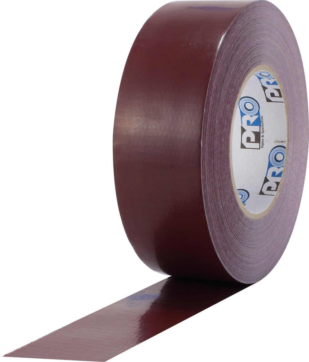 ProTapes Pro Duct 110 PE-Coated Cloth General Purpose Duct Tape, 60 yds Length x 2" Width, Burgundy (Pack of 1)