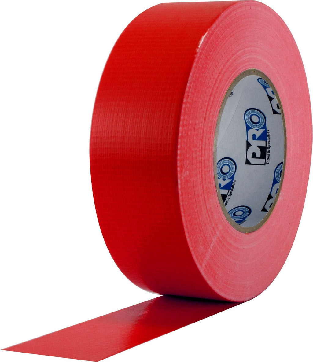 ProTapes Pro Duct 120 PE-Coated Cloth Premium Industrial Grade Duct Tape, 60 yds Length x 3" Width, Red (Pack of 1)