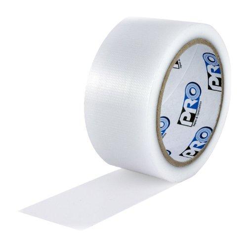 ProTapes Pro Duct 160  High Performance Water Resistant, Clean Removal Clear Duct Tape, 55 yds Length x 2" Width, Clear (Pack of 1)