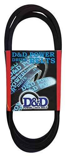 D&D PowerDrive A46/4L480 V Belt, A/4L, Rubber, 1/2" x 48" OC