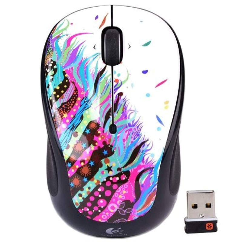 Logitech Wireless Mouse M325 (Celebration Black) Celebration Black