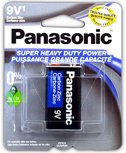 Panasonic Heavy Duty 9V Battery 1 Pack