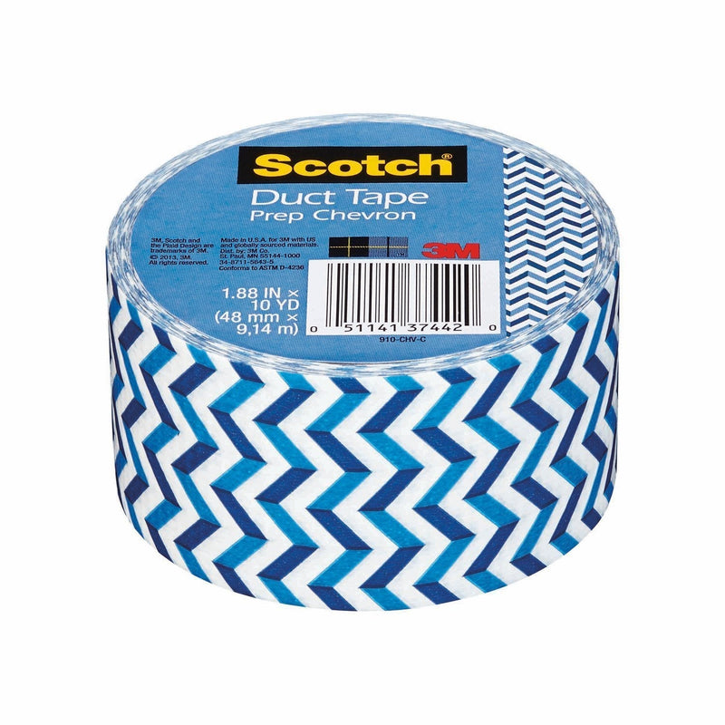 Scotch Duct Tape, Prep Chevron, 1.88-Inch by 10-Yard