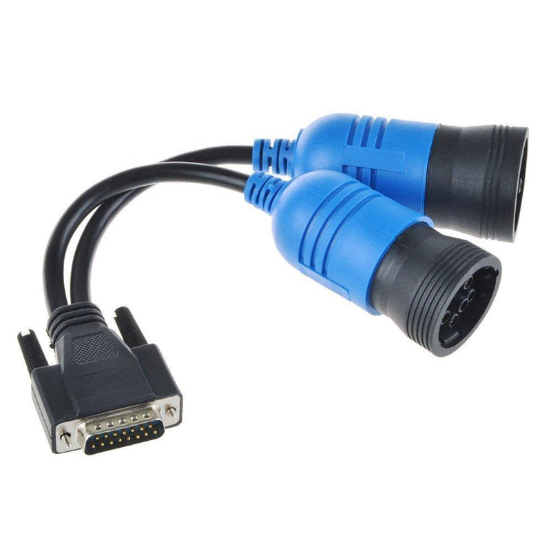 Pn 405048 6- And 9-Pin Y Deutsch Cummins Adapter For Nexiq 125032 Usb Link Diesel Truck Diagnose Interface