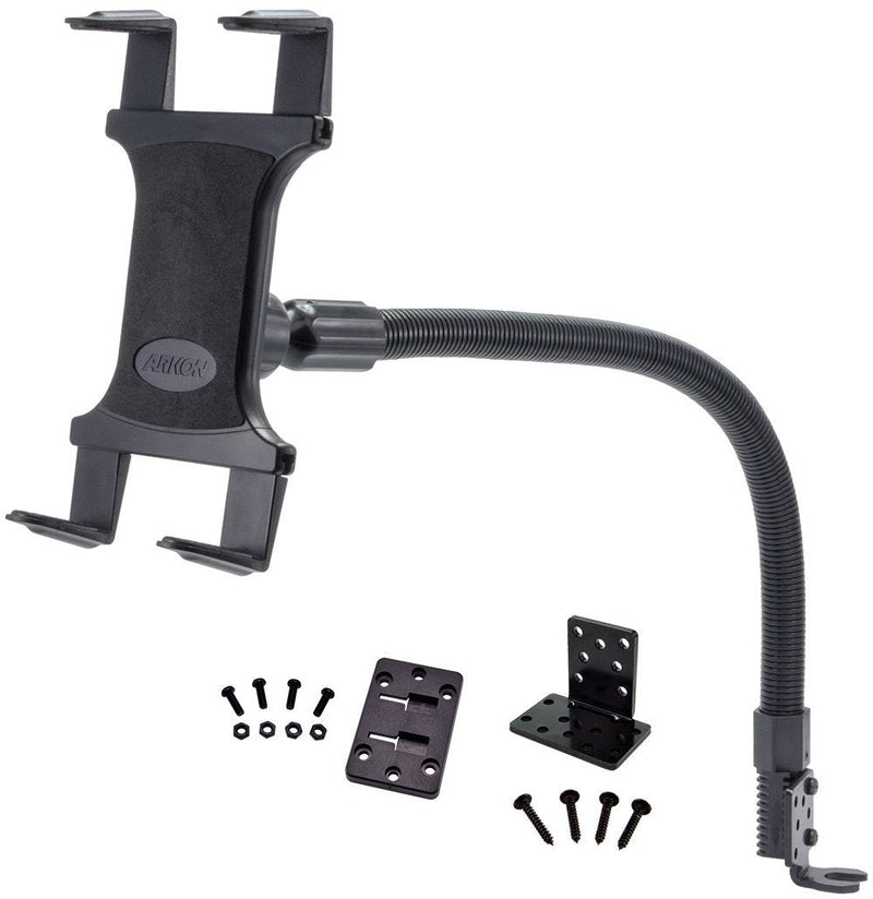 Arkon Mounts TAB188L22 Car or Truck Seat Rail or Floor Tablet Mount with 22 inch Arm Retail Black