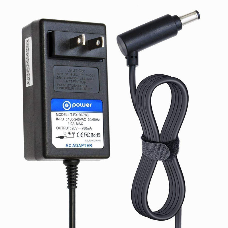 T POWER 26V Ac Dc Adapter Charger Compatible with Dyson V6 V7 V8 DC58, DC59, DC60, DC61, DC62, DC72 SV03 SV05 ERP SV06 Cord Free Handheld Stick Vacuum Power Supply