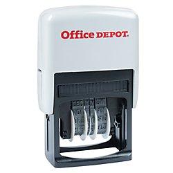 Office Depot Self-Inking Numberer, Black, 034210