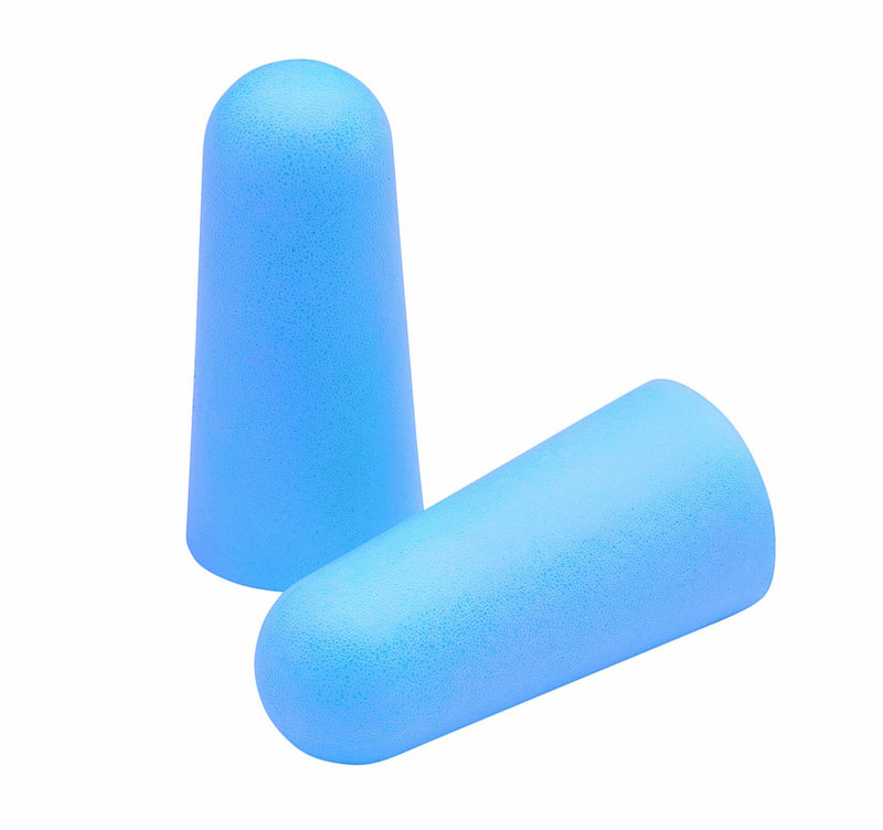 Gateway Safety 92202 GloPlugz Polyurethane Uncorded Disposable Earplug, Blue (Box of 200) Standard Uncorded
