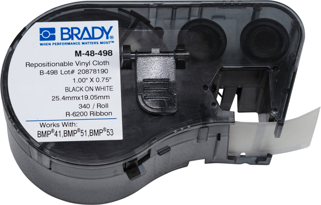 Brady - 131586 M-48-498 Labels for BMP53/BMP51 Printers