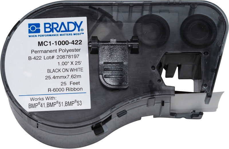 Brady - 131595 MC1-1000-422 Labels for BMP53/BMP51 Printers