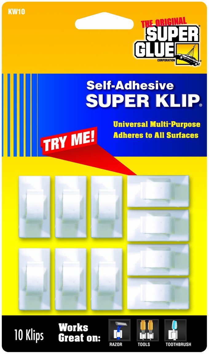 Super Glue Super Glue KW10-12 Super Klips, 120-Pack(Pack of 120)