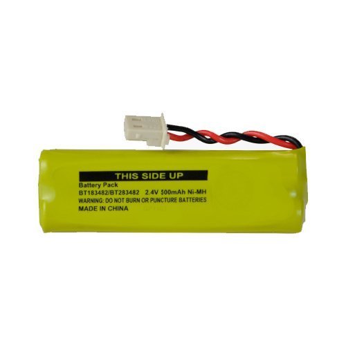 Vtech LS6425-3 Cordless Phone Battery Ni-MH, 2.4 Volt, 500 mAh - Ultra Hi-Capacity - Replacement for VTECH 89-1348-01-00, BT183482/BT283482 Rechargeable Battery