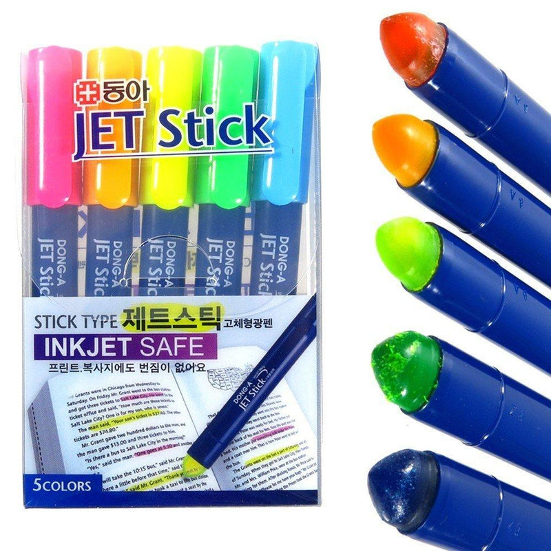 Donga Inkjet Safe Jet Stick Solid Gel Highlighter