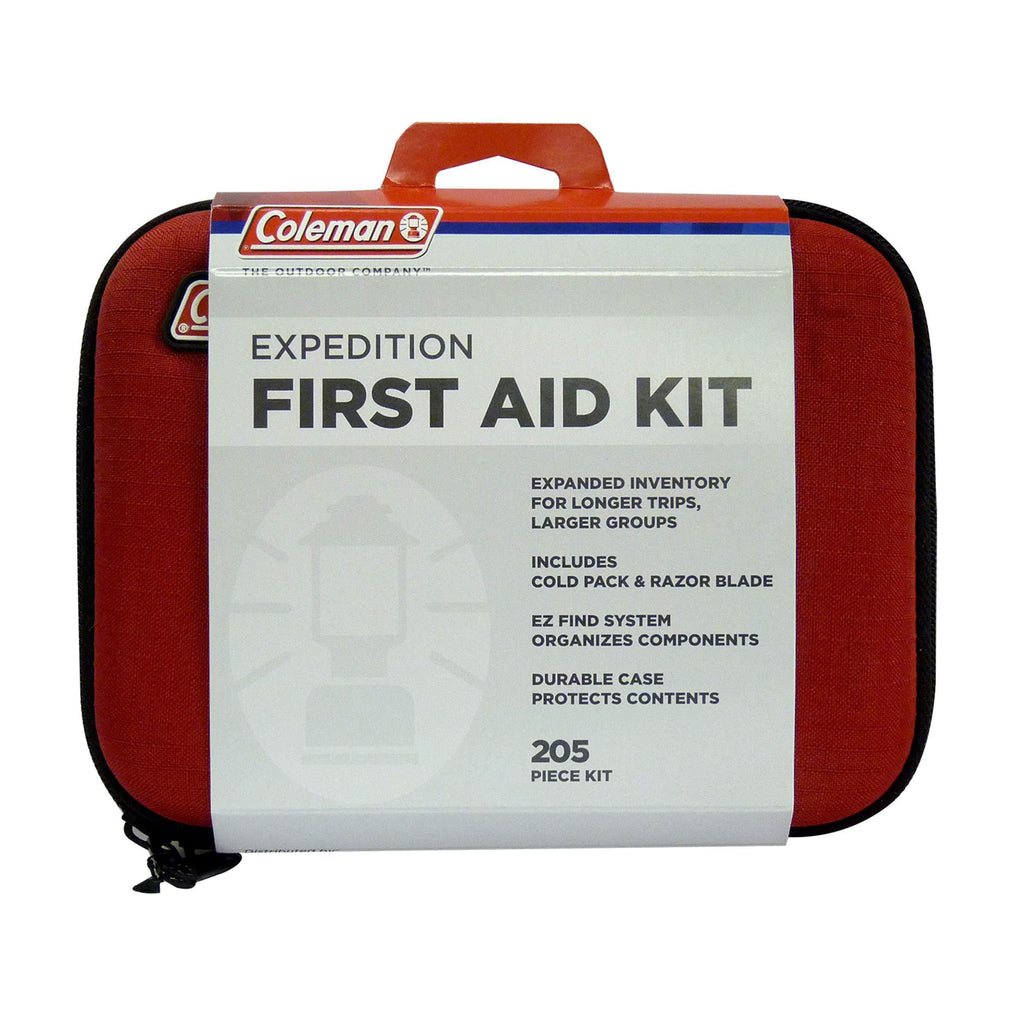Coleman Camping All Purpose Camping First Aid Kit for Emergencies - 205 Piece
