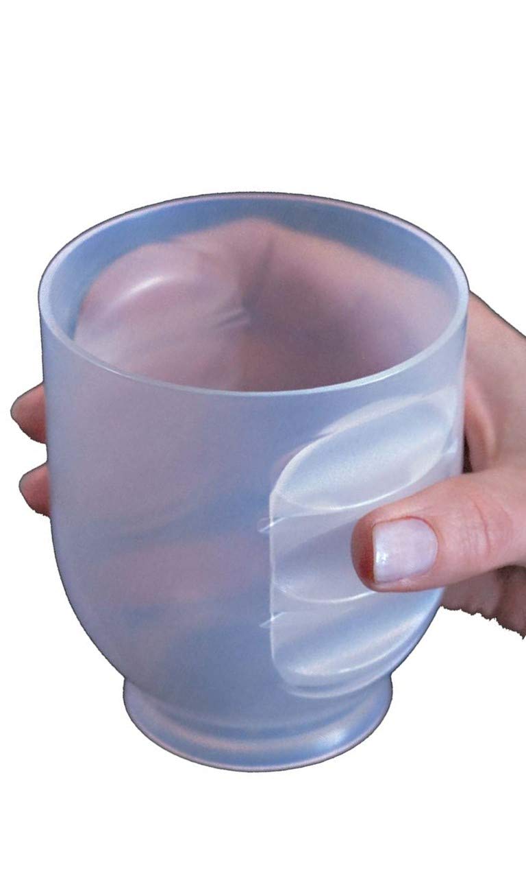Marusya Inc's No-Slip Easy Grip Cup. 12oz. Set of 4.