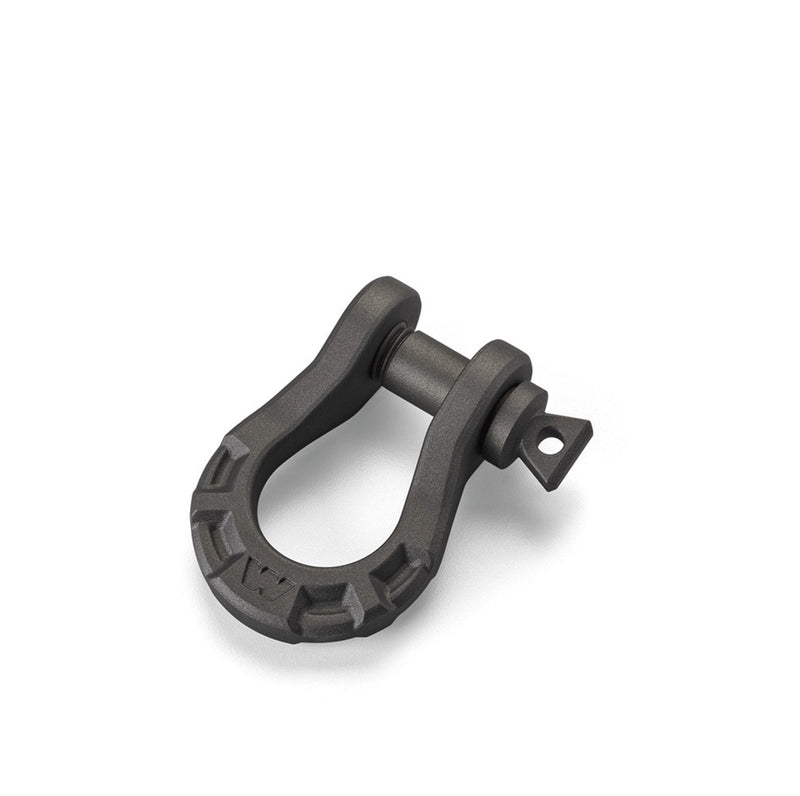 WARN 92092 Epic 1/2" Steel Winch D-Ring Shackle with 5/8" Pin: 2.75 Ton (5,500 lb) Capacity , Black 1/2"