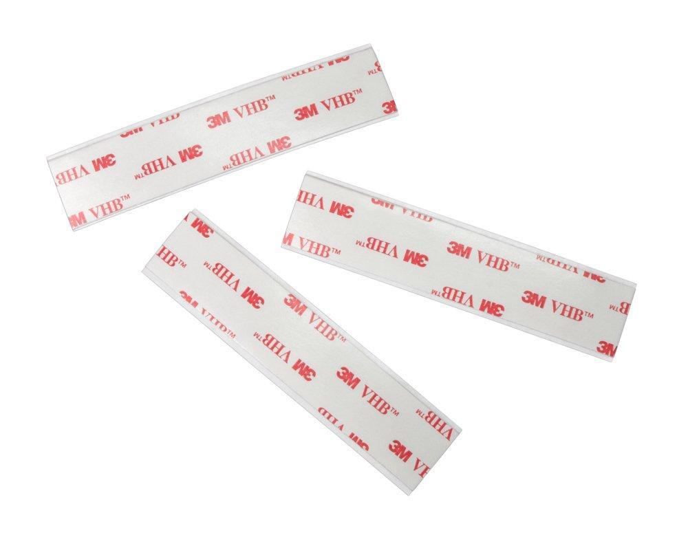 3M VHB Tape 4930, 0.5 in Width x 3 in Length (100 Pieces/Pack) (1 Pack)