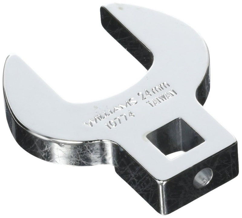 Williams 10774 3/8 Drive Crowfoot Wrench, 24mm