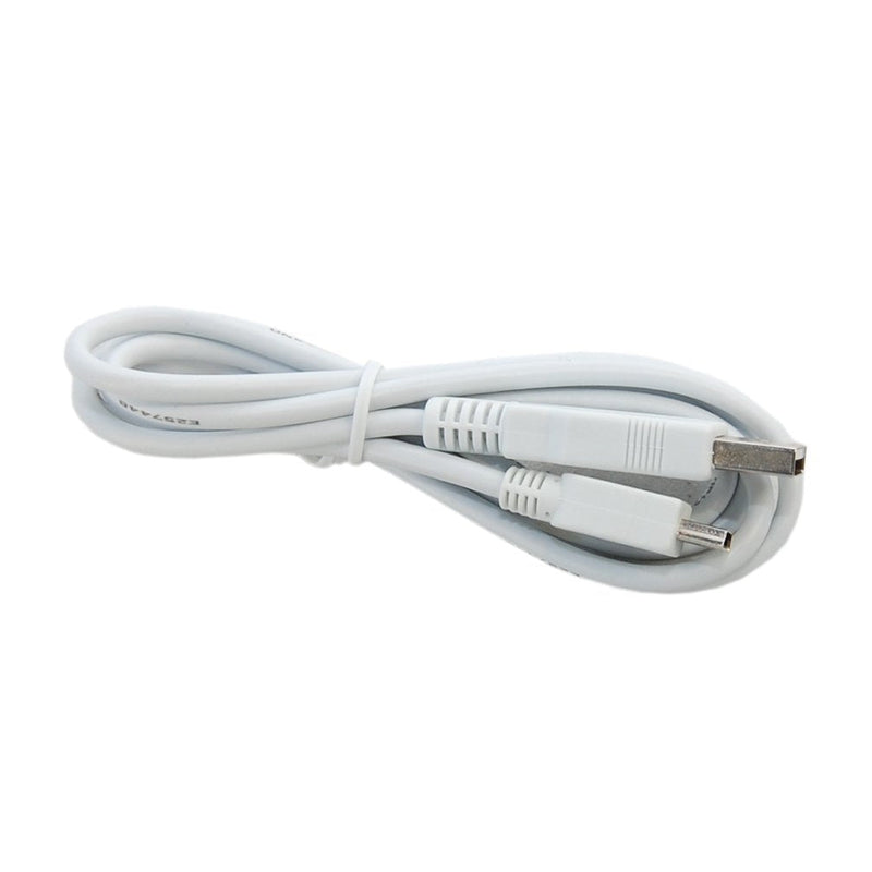 HQRP USB to Mini USB Cable (White) Works with Leapfrog LeapPad1 / LeapPad 1 ; LeapPad2 / LeapPad 2 Power ; LeapPad2 / LeapPad 2 Explorer Kids' Explorer Learning Tablet
