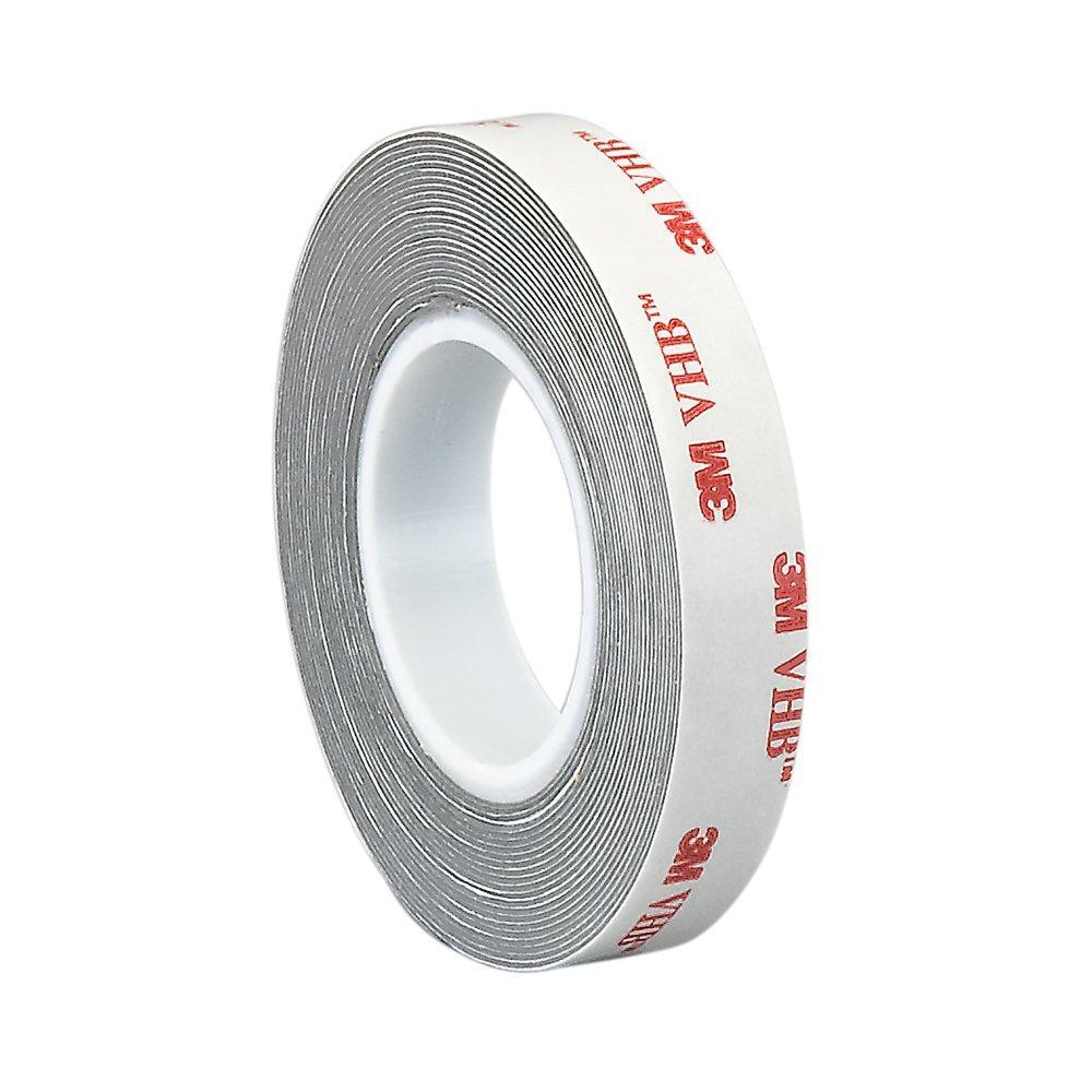 3M - 0.125-5-RP62 VHB Tape RP62 0.125 in width x 5 yd length, 1 roll