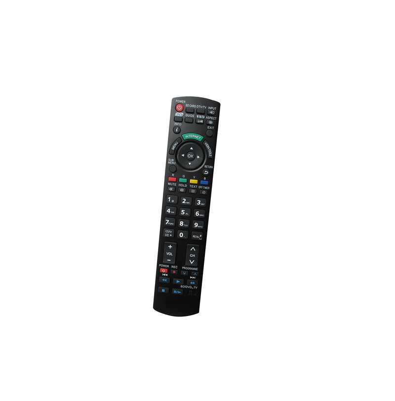 Universal Remote Replacement Control Fit for Panasonic TC-P54GT25 TC-P50G20 TC-P50G25 TC-P42GT25 TC-P46G25 TC-P50GT25 TC-P54G25 TC-P50S60 TC-L50E60 TC-L58E60 Smart 3D Viera Plasma LCD LED HDTV TV