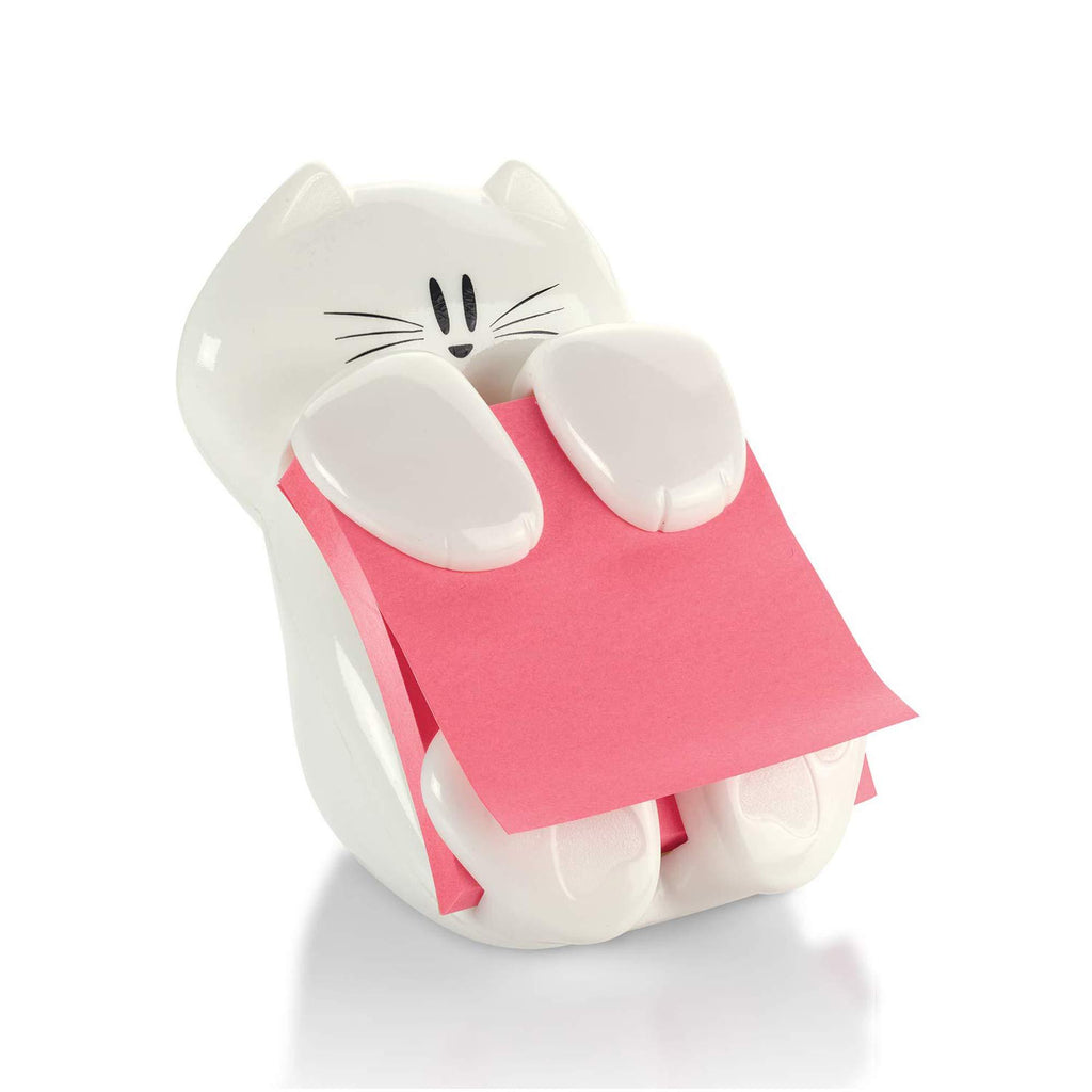 Post-it Pop-up Note Dispenser, Cat design, 3x3 in, 1 Dispenser/Pack (CAT-330) Cat Dispenser