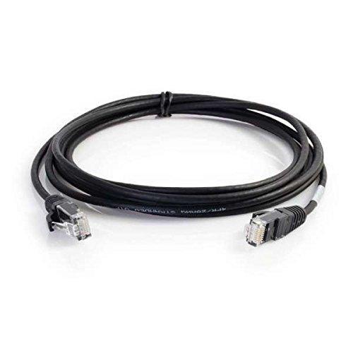 C2G 01105 Cat6 Slim Cable - Snagless Unshielded Slim Network Patch Cable, Black (6 Feet, 1.82 Meters) 28 AWG 6-feet